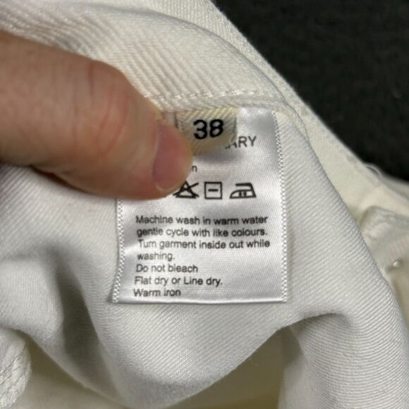 Spier and Mackay Jeans Mens 38 (Fits 36x32) White Contemporary Fit Denim Pants - Picture 5 of 16